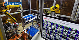發(fā)動機缸體3D視覺引導涂膠檢測工作站
