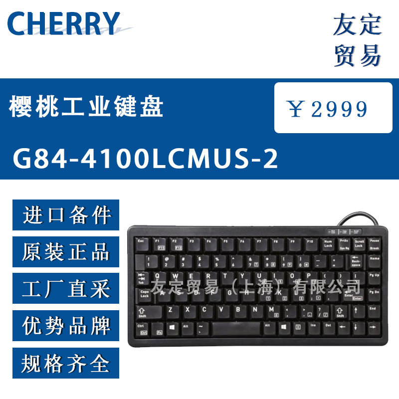 德國CHERRY  G84-4100LCMUS-2櫻桃工業(yè)鍵盤