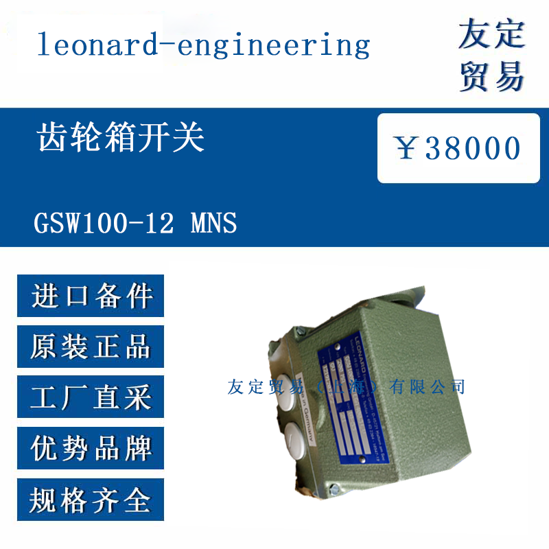 leonard-engineering GSW100-12 MNS 齒輪箱開關(guān)